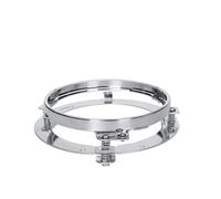 SASFZ Faros Delanteros 2 Faros Delanteros Led Redondos 7 Pulgadas Para Jeep Para Wrangler JK Todoterreno Para Lada Niva H4 DRL 12v 24v Ojos Ángel Halo Faros Principales(Silver bracket)