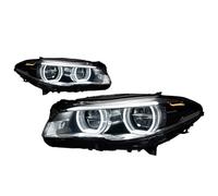 SASFZ Faros Delanteros Para Serie 5 F10 F18 2010-2017 Faros Delanteros LED Lámpara De Cabeza Estilo Coche DRL Lente Proyector Señal Automóvil Faros Principales(For 2010-2013 Xenon)