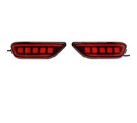 SASFZ Marcador lateral Reflector LED Parachoques Coche Luz Freno Señal Giro Para Chevy Para Captiva 2008 2009 2010 2011 2012 2013 Y 2014 Intermitentes Laterales(Red Cover)