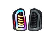 SASFZ Piloto Trasero Para Chrysler 300 300C 300S 2011-2014 Señal Dinámica Cambio De Color Conjunto Lámparas Traseras LED RGB Luces Piloto posterior