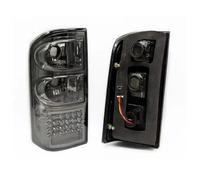 SASFZ Piloto Trasero para Nissan para Patrol para GR para Y61 1998-2003 Trasera Luz Freno Intermitente Conjunto Modificado Piezas De Automóvil Lámpara Trasera(Blackened Shell)