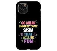 Sasha Personalized Women's Gift Custom Sasha Carcasa para iPhone 11 Pro