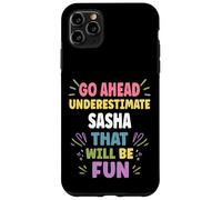Sasha Personalized Women's Gift Custom Sasha Carcasa para iPhone 11 Pro MAX