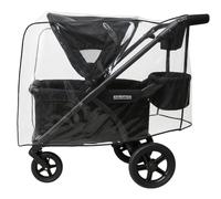 SASHA'S Cubierta de lluvia y viento para cochecito Baby Trend Expedition Wagon/Wagon Plus, diseño transparente, cobertura máxima (cochecito no incluido)