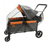 SASHA'S Cubierta de lluvia y viento para Jeep Sport todo terreno, diseño transparente, agujeros de ventilación, máxima cobertura (cochecito no incluido)