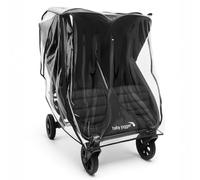 SASHA'S - Funda impermeable para cochecito doble para Baby Jogger City Mini GT2, acceso con cremallera, máxima cobertura, protección contra la intemperie (cochecito no incluido)