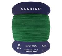 Sashiko Thread Thinner Weight 40m Col. 206 -Mint Cream- Japanese Embro