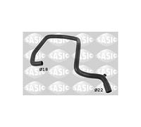 SASIC 3404183 Tubería de radiador Al centro a la izquierda Compatible con RENAULT Megane 2 Ranchera familiar KM0/1 Scénic 2 JM0/1 Megane 2 BM0/1, CM0/1 Megane 2 Sedán LM0/1