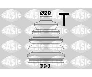 SASIC Juego De Faldones De Eje Para Audi A4 Avant 8ED B7 8E5 B6 8EC