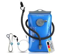 SASMO - Bolsa de agua de 2 litros con manguera aislada y cepillo de limpieza