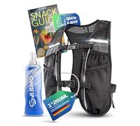 SASMO - Chaleco para correr para hombre y mujer (5 l, 1 x 250 cm, ultraligero, 270 g, transpirable, 8 bolsillos, chaleco para correr, mochila de hidratación