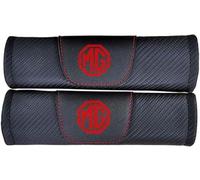 SASOKI 2 Piezas Almohadillas Cinturones de Seguridad para MG EZS GS Hevtor MG3 MG5 MG6, Protector de Hombro para Cinturón de Seguridad Extraíble,Cómodo y Transpirable
