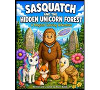 Sasquatch and the Hidden Unicorn Forest: A Magical Forest Coloring Adventure for Kids