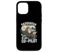 Sasquatch Co-Pilot Bigfoot Wilderness Adventure Design Carcasa para iPhone 12/12 Pro