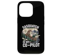 Sasquatch Co-Pilot Bigfoot Wilderness Adventure Design Carcasa para iPhone 13 Pro