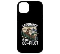 Sasquatch Co-Pilot Bigfoot Wilderness Adventure Design Carcasa para iPhone 14 Plus
