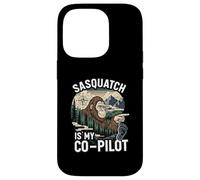 Sasquatch Co-Pilot Bigfoot Wilderness Adventure Design Carcasa para iPhone 14 Pro