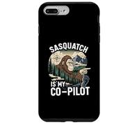 Sasquatch Co-Pilot Bigfoot Wilderness Adventure Design Carcasa para iPhone 7 Plus/8 Plus