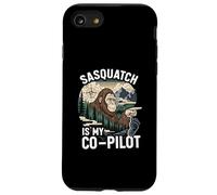 Sasquatch Co-Pilot Bigfoot Wilderness Adventure Design Carcasa para iPhone SE (2020) / 7/8
