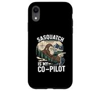 Sasquatch Co-Pilot Bigfoot Wilderness Adventure Design Carcasa para iPhone XR