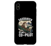 Sasquatch Co-Pilot Bigfoot Wilderness Adventure Design Carcasa para iPhone XS MAX