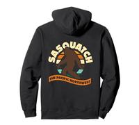 Sasquatch El Pacífico Noroeste PNW Bigfoot Sudadera con Capucha