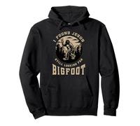 Sasquatch Encontrado Jesús Buscando Bigfoot Fe Cristiana Sudadera con Capucha