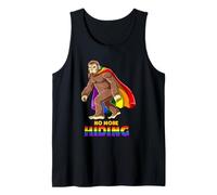 Sasquatch Gay Bigfoot No Más Orgullo Oculto Camiseta sin Mangas