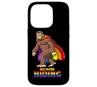 Sasquatch Gay Bigfoot No Más Orgullo Oculto Carcasa para iPhone 14 Pro