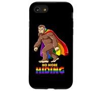 Sasquatch Gay Bigfoot No Más Orgullo Oculto Carcasa para iPhone SE (2020) / 7/8