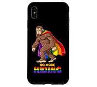 Sasquatch Gay Bigfoot No Más Orgullo Oculto Carcasa para iPhone XS MAX
