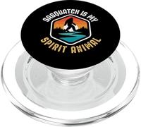 Sasquatch is my Spirit Animal Vintage Bigfoot Outdoor PopSockets PopGrip para MagSafe