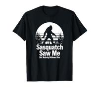 Sasquatch Saw Me Funny Bigfoot Camiseta