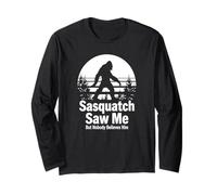 Sasquatch Saw Me Funny Bigfoot Manga Larga