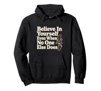 Sasquatch Self Belief Humor críptido Sudadera con Capucha