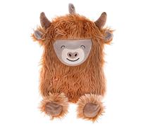 Sass & Belle Bolsa de agua caliente Highland Cow