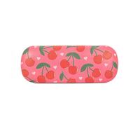 Sass & Belle Estuche para gafas de cereza, funda protectora rígida para gafas, para mujeres, niños u hombres, soporte peculiar para gafas de sol o gafas, accesorio divertido de Sass and Belle, cereza