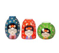 Sass & Belle Jarrones Florales Frida - Juego de 3