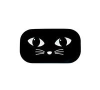 Sass & Belle Mini estuche de viaje con diseño de gato negro