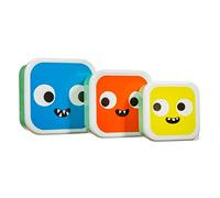 Sass & Belle Monster - Fiambreras - Juego de 3