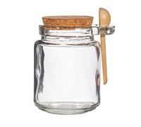 Sass & Belle Tarro pequeño con tapa de corcho y cuchara
