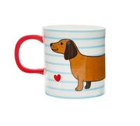 Sass & Belle Taza de perro salchicha
