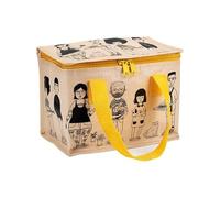 Sass & Belle My Kind of People-Bolsa de Almuerzo, Amarillo, Crema, Talla única