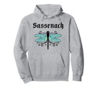 Sassenach Dragonfly Outlander ámbar azul Sudadera con Capucha