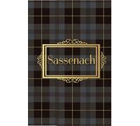 Sassenach: Journal, Dragonfly Notebook, Gift for Outlander, Highlander,Scottish Fans.