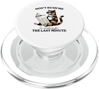 Sassy Cat - No me apresures Estoy esperando el último minuto PopSockets PopGrip para MagSafe