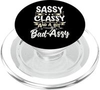 Sassy Classy and a bit Bad Assy Día Internacional de la Mujer PopSockets PopGrip para MagSafe