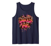 Sassy Dirty AF Mud Run Queen Mudder Buddies Mudding Princess Camiseta sin Mangas