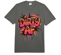 Sassy Dirty AF Mud Run Queen Mudder Buddies Mudding Princess Comfort Colors Adult Heavyweight T-Shirt