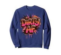 Sassy Dirty AF Mud Run Queen Mudder Buddies Mudding Princess Sudadera